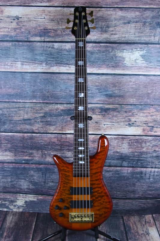 Spector Euro6 LX Ultra Amberburst with hard shell case image 1