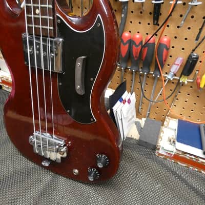 Gibson EB 0 1967 - Cherry image 5