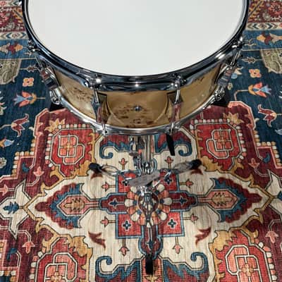 Pork Pie 6.5x14" Maple Snare Drum paired with Matching Gruv-X Click image 8
