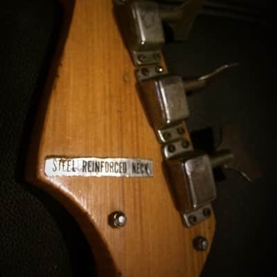 Super RARE 1965 Teisco Eb110 (tulip bass) MIJ image 20