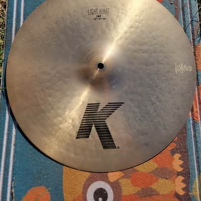 Zildjian 16" K Light Hi hat (top) 2015 - Traditional image 1