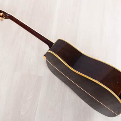 1977 Yamaha L-10 Vintage Dreadnought Acoustic Guitar, Spruce & Rosewood w/ Case & Hangtag, Japan image 15
