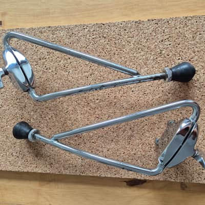 Sonor Phonic Bassdrum Spurs ~1980 - Chrome image 2