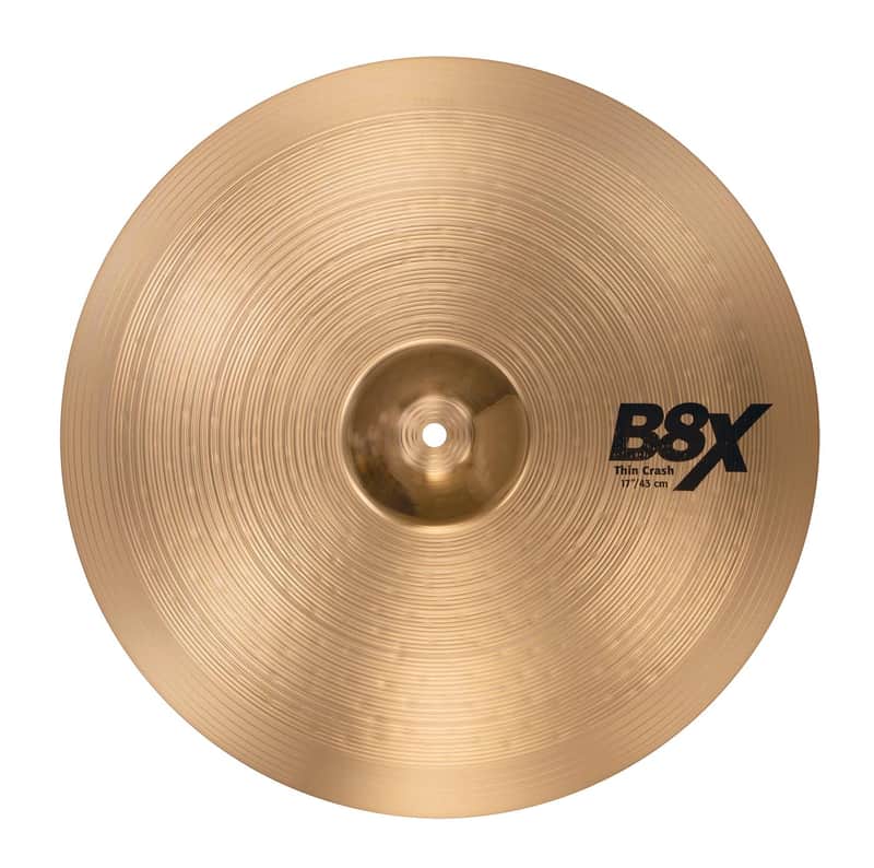 Sabian 17" B8X Thin Crash Cymbal image 1