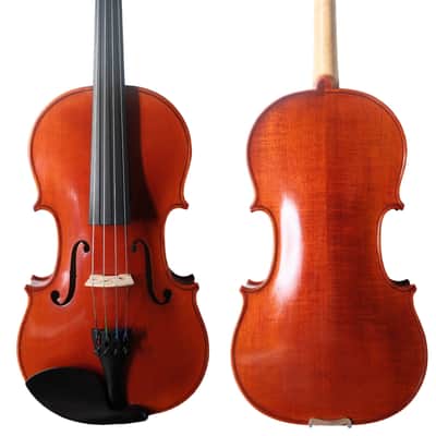 Handmade 4/4 Violin Outfit, Italian Spruce Top, Maple Back,Rich Tone, Case & Bow image 2