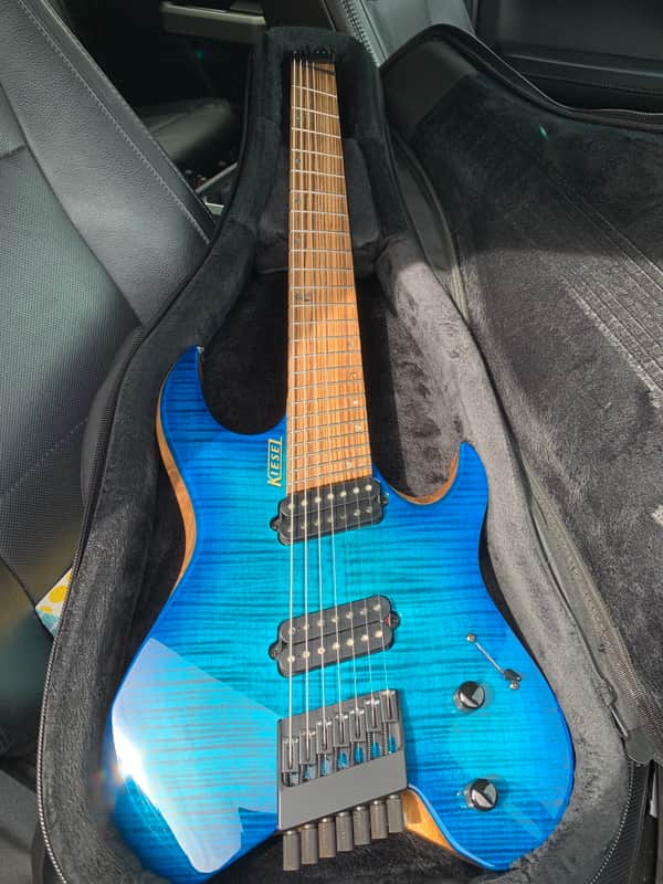 Kiesel Vader VM7 2019 Translucent aqua burst image 1