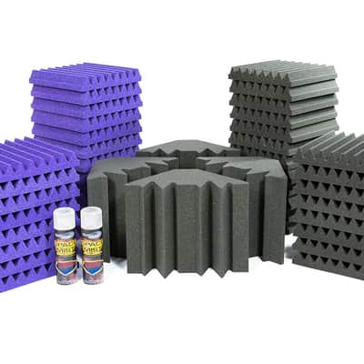 Universal Acoustics Mercury-2 Room Kit, Charcoal/Purple image 2