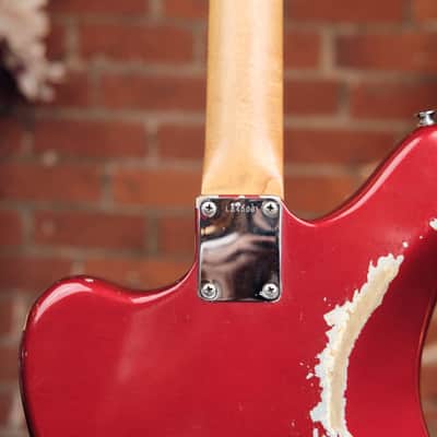 1964 Fender Jaguar - Candy Apple Red with Matching Headstock! image 14