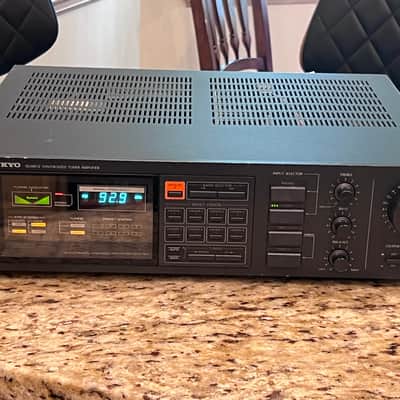 Onkyo TX-25 Quartz Synthesized Tuner Mid 80's - Black image 2