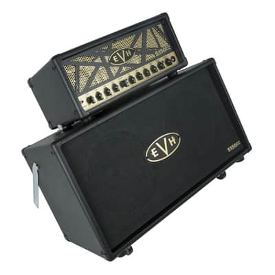 Used EVH 5150III EL34 212ST 2x12" Guitar Cabinet - Black image 4