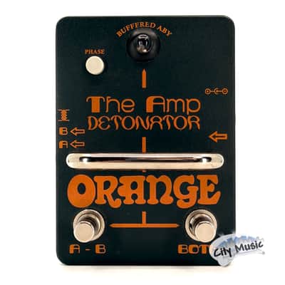 Orange Amp Detonator Buffered Active ABY Switcher Guitar Effects Pedal ♪