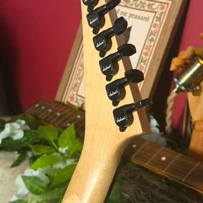 Jackson JS Series JS12 Dinky with Amaranth Fretboard 2024 Snow White Full Pro Set Up, Frets Dressed, Rolled Edges image 6