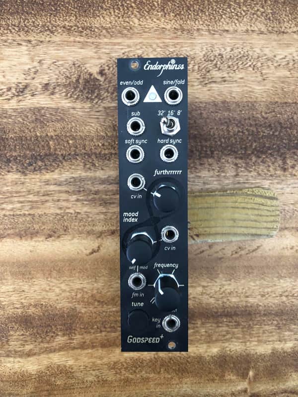 Endorphin.es Godspeed+ Eurorack Synth Module 2019 - Present - Black image 1