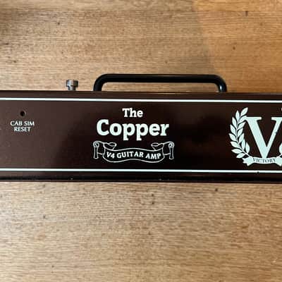 Victory Amps V4 The Copper 2-Channel 180-Watt Hybrid Guitar Amp Pedal 2022 - Present - Brown Copper image 3
