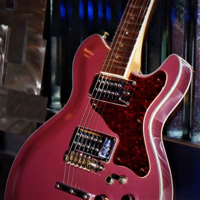 Mosrite Bluesbender 500 1972 Burgundy Mist Metallic. Rejuvenated. Rare. One of a kind. TV Jones pup image 24