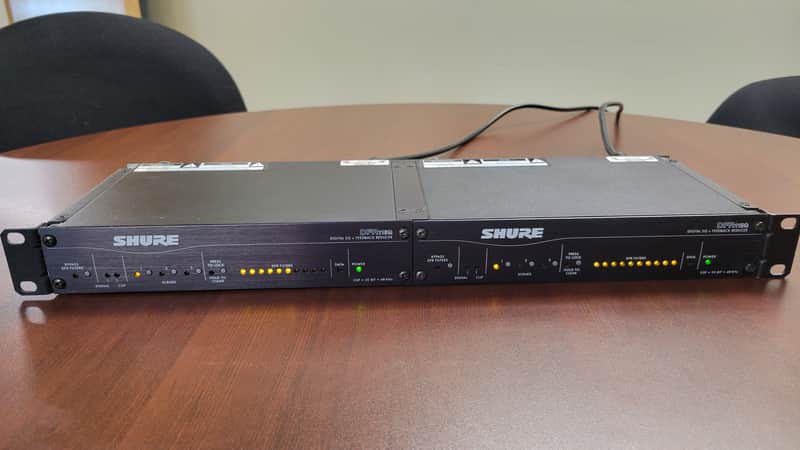 Shure DFR 11 EQ Digital EQ Feedback Reducer 2010 - Black image 1