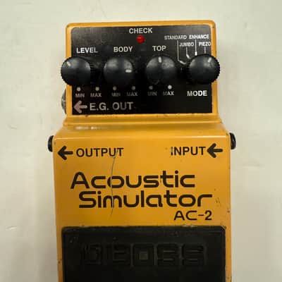Boss Roland AC-2 Acoustic Simulator Emulator Guitar Effect Pedal image 2