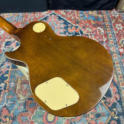 *Video* Aria Pro II Les Paul Gold Top Model LS600 Slab Mahogany - 1980 image 10
