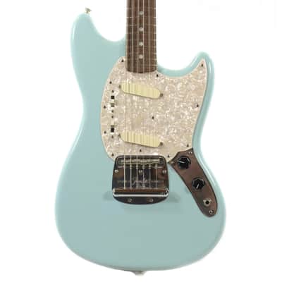 ⭐︎Custom Relic Mustang shape Telecaster⭐︎ Fender Custom Shop Mustang Daphne Blue Relic | Reverb
