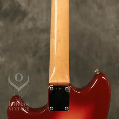 original 1962 Fender Duo-Sonic SLAB BOARD Shaded Sunburst/Maroonburst HANG TAG! image 16