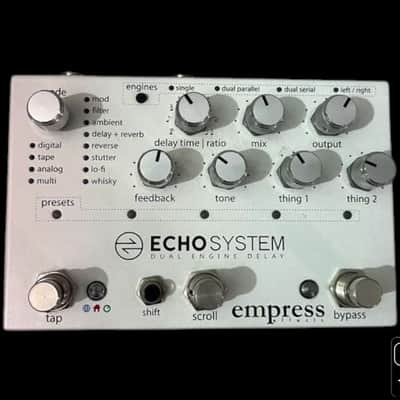 Empress Echosystem Dual Engine Delay 2010s - White - X18598 image 2
