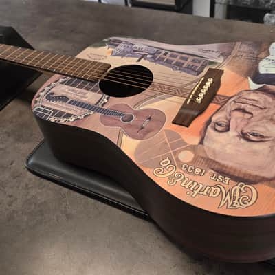 2008 Martin USA 175th Anniversary Dreadnought SPECIAL LIMITED EDITION Robert Goetzl Custom Graphic Artwork American DX-175 Acoustic Guitar TIME CAPSULE CASE QUEEN image 16