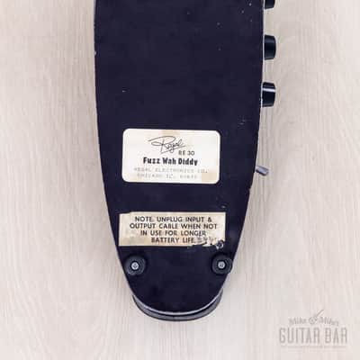 1976 Regal RE30 Fuzz Wah Diddy Foxx-Made Vintage Effects Pedal image 8