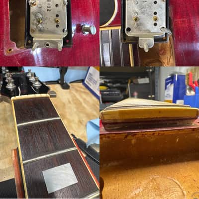 Greco SA-700 MIJ 1979 Wine Red Flame Top Vintage Japan Maxon U-2000 Pickups w/ Hard Case image 25