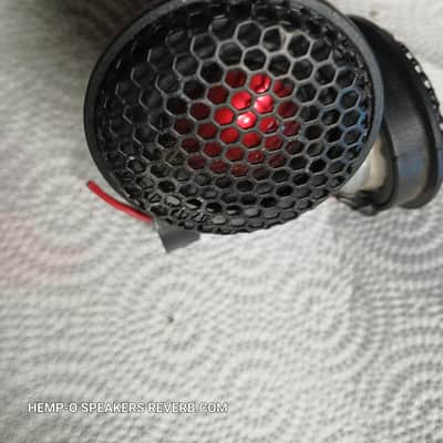 TWEETERS HUIGH OUTPUT CICADA MOTORCYCLE TWEETERS NEODYMIUM TITANIUM PAIR 4 OHM SHREDDERS! image 2