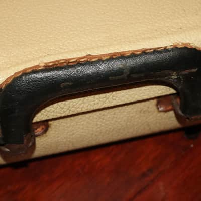 Fender Jazz Bass Precision Bass Case 1963 - White Tolex image 5