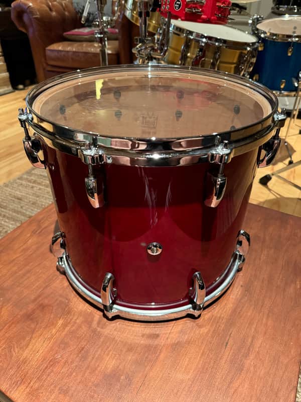 12x14 Pearl Pearlmaster mmx 90’s - Sequoia Red image 1