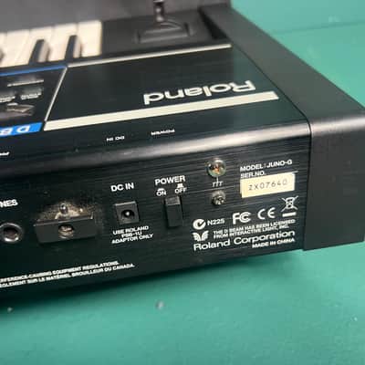 Roland Juno G 61-Key 128-Voice Expandable Synthesizer 2006 - 2007 - Black with bag image 15