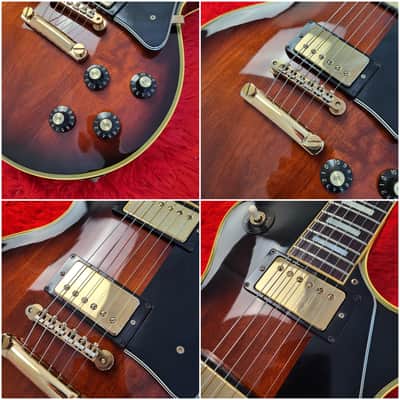 Greco EG500C 1981 - Violin Sunburst - Super Power Custom - Les Paul Custom - Original Maxon UD Pickups - Made In Japan - MIJ image 4