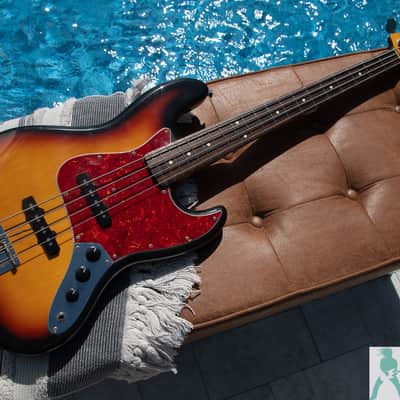 1990 Fender JB-62 '62 Jazz Bass Reissue - Made in Japan - Pro Set Up w Perfect Frets/Action/Intonation! image 10