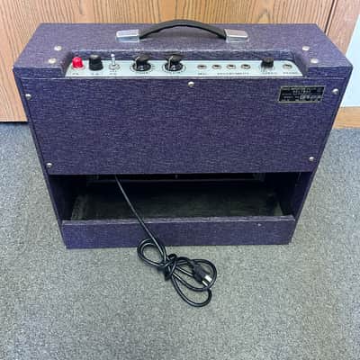 1960's Beltone Tube Guitar Amplifier Purple Sparkle WOW!! image 5