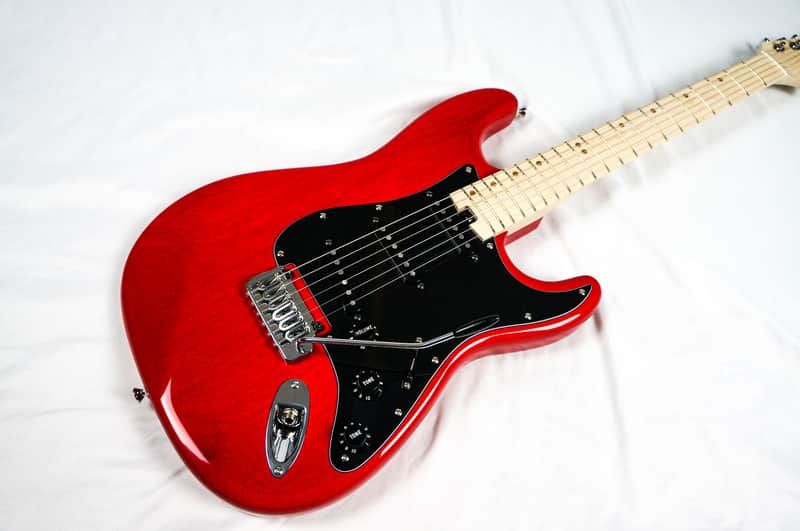 Swisher Handmade 1954 S-Style Electric Guitar 2023 - Fiesta Red image 1