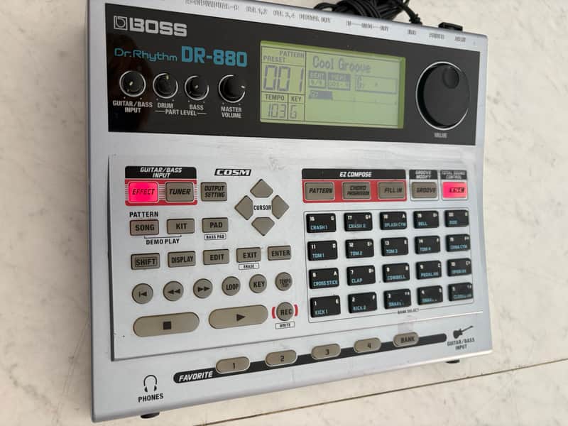 Boss DR-880 Dr. Rhythm 2004 - 2016 - Gray image 1