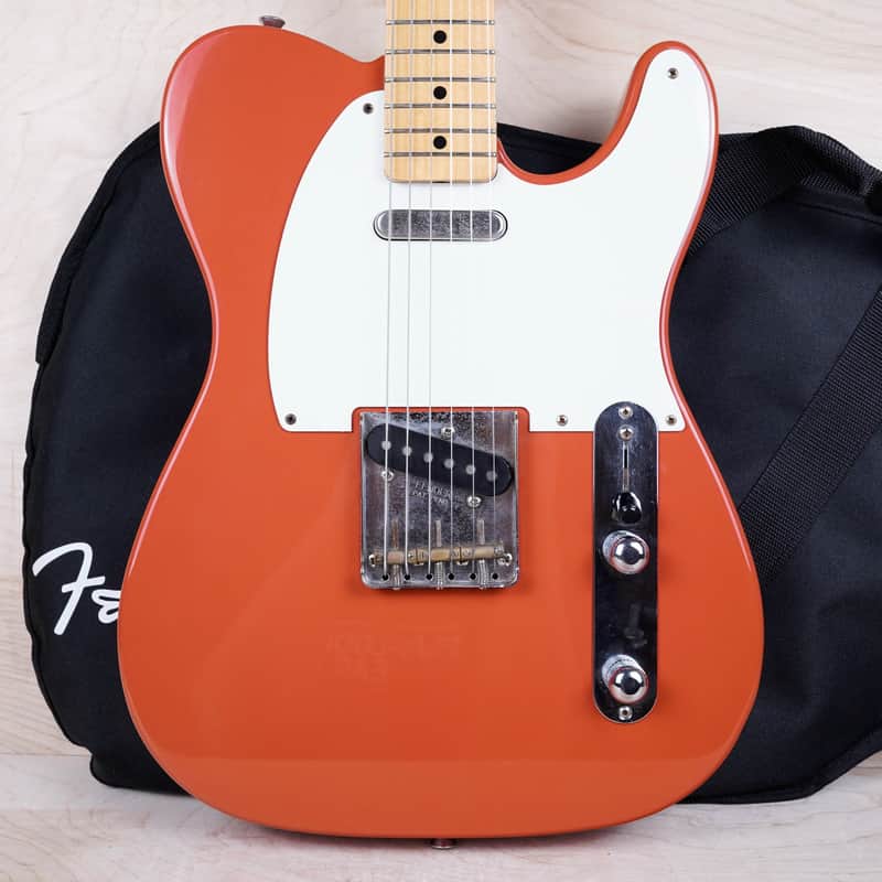 Fender Traditional '50s Telecaster MIJ 2022 Fiesta Red Japan w/ Bag image 1