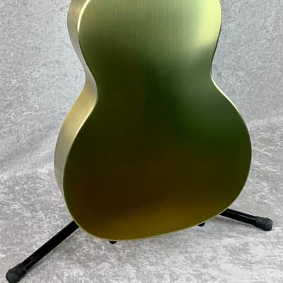 SPECIAL-ORDER! GRETSCH G9202 Honey Dipper™ Special Round-Neck Brass Body Resonator Guitar image 5