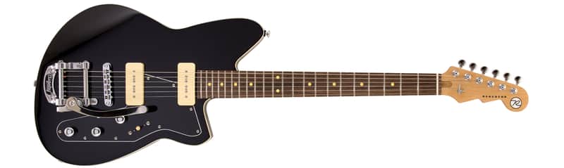 Reverend Jetstream 290 w/ Bigsby Midnight Black Electric Guitar NEW image 1