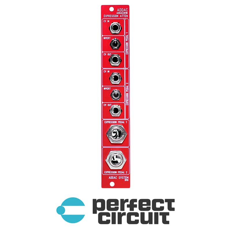 ADDAC System ADDAC301B Pedal Attenuator (Red) image 1