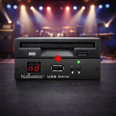 USB Floppy Emulator N-Drive 100 for Yamaha DKC55RCD - DC6APRO, DC7APRO, DS4APRO image 3