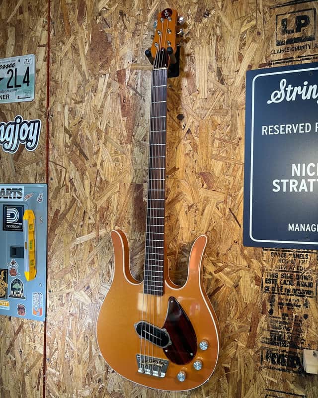 Bonaventure Guitars Texan Baritone 2023 - Copper Metallic image 1