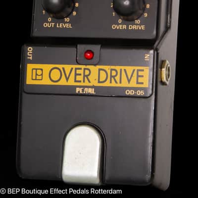 Pearl OD-05 Overdrive mid 80's s/n 894355 Japan image 5