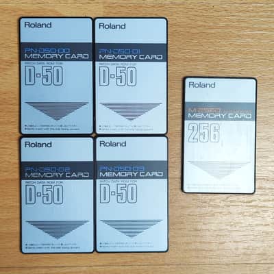 Roland D-50 D-550 RAM Memory Card M-256D (RAM 32KBytes) image 2