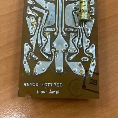 Original Revox A77 Input Amplifier Board 1.077.700 NOS image 2