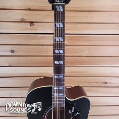 Gibson Hummingbird Studio EC A/E Guitar with Gibson Hard Case - Triburst image 4