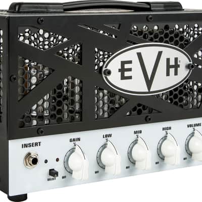 EVH 5150 III LBX 2-Channel 15-Watt Guitar Amp Head 2010s - Black with White Control Panel IVORY image 4