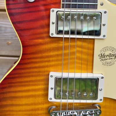 Heritage Custom Shop Core Collection H-150 Dark Cherry Sunburst image 5