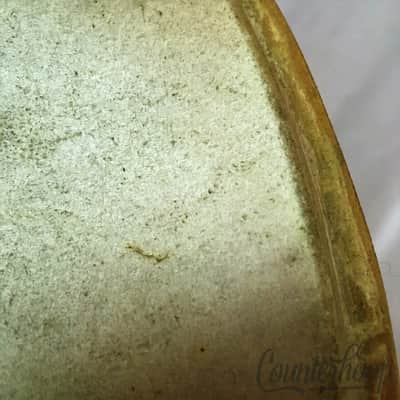 Ludwig 14"Calf Skin Snare Drum Resonant Head Transparent USA Marching Vintage20s image 4